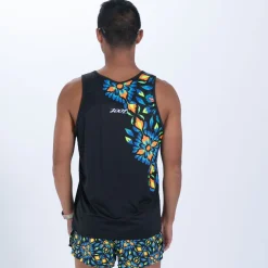 Men's Ltd Run Singlet - Kaleidoscope