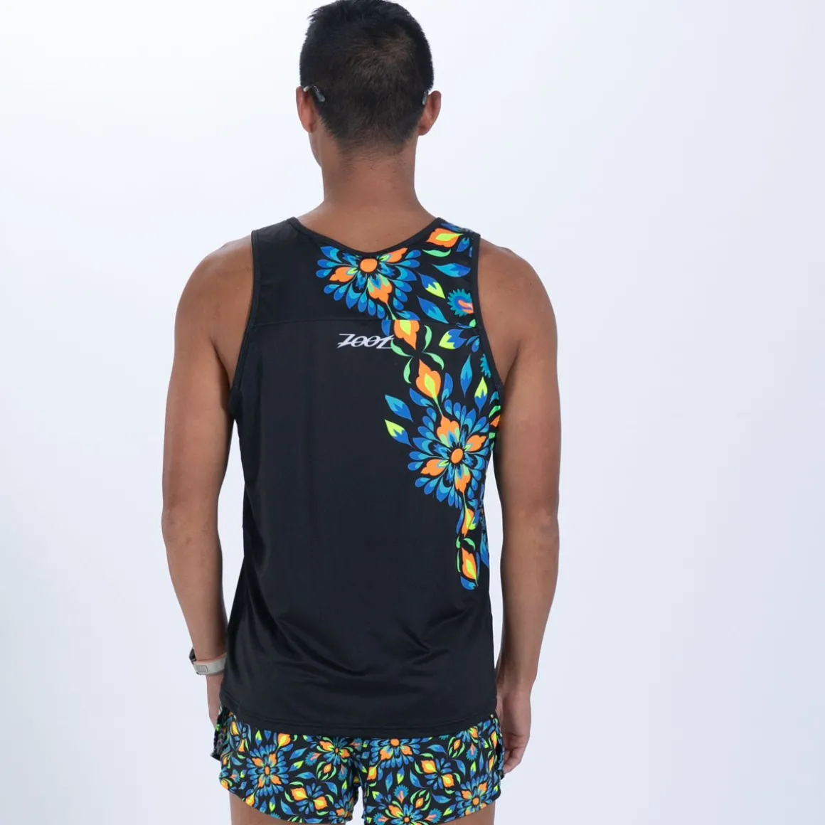 Men's Ltd Run Singlet - Kaleidoscope