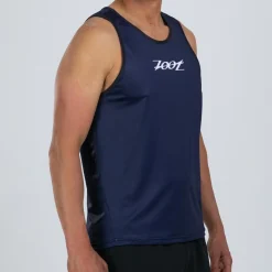 Men's Ltd Run Singlet - Navy
