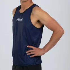 Men's Ltd Run Singlet - Navy