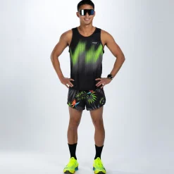 Men's Ltd Run Singlet - Tropical Magic