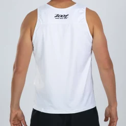 Men's Ltd Run Singlet - White