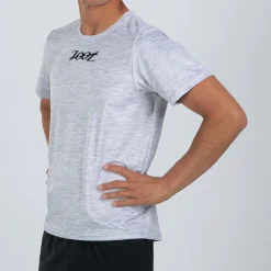 Men's Ltd Run Tee - Heather Gray