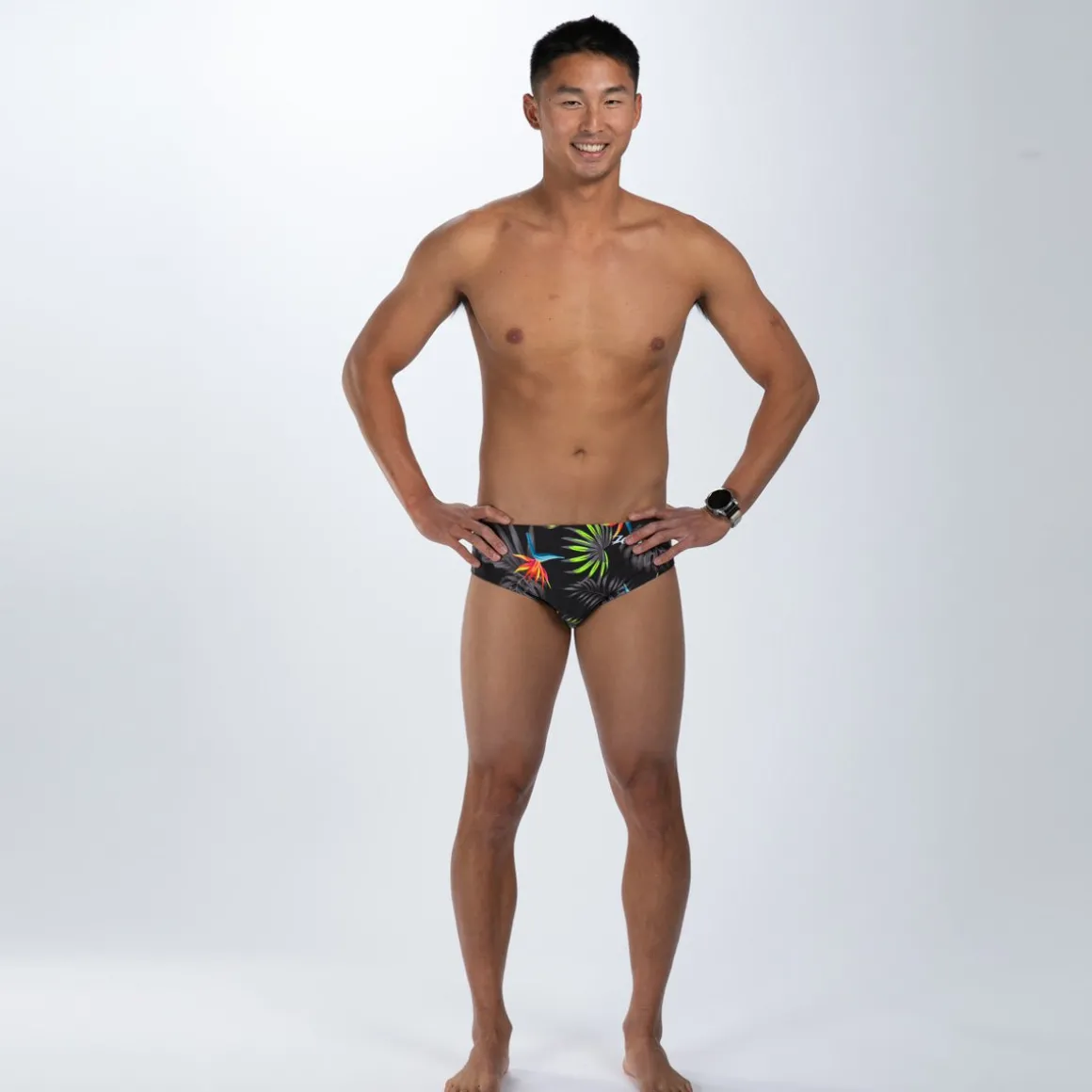 Men's Ltd Swim Brief - Tropical Magic