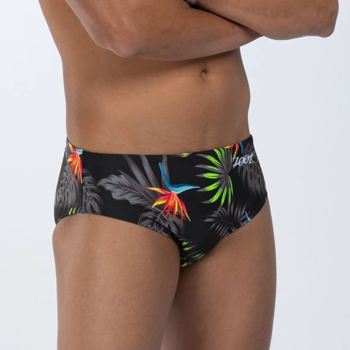 Men's Ltd Swim Brief - Tropical Magic