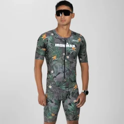 Men's Ltd Tri Aero Fz Racesuit - IM Strength