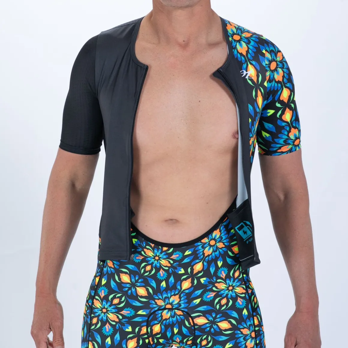 Men's Ltd Tri Aero Fz Racesuit - Kaleidoscope