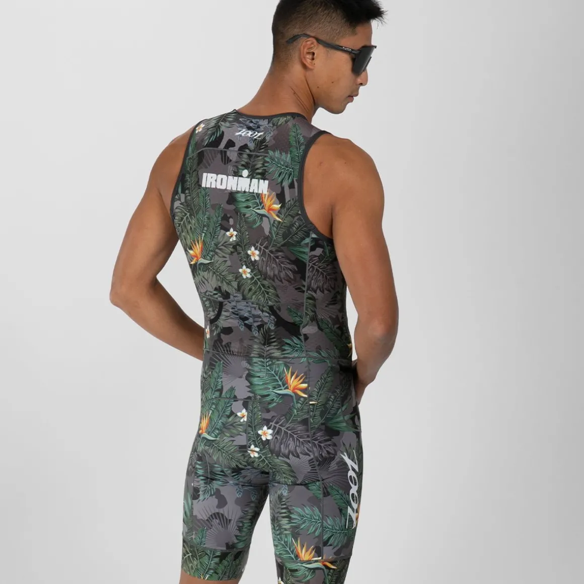 Men's Ltd Tri Aero Slvs Fz Racesuit - IM Strength