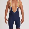 Mens Recon Cycle Bib - Denim