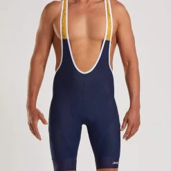 Mens Recon Cycle Bib - Denim