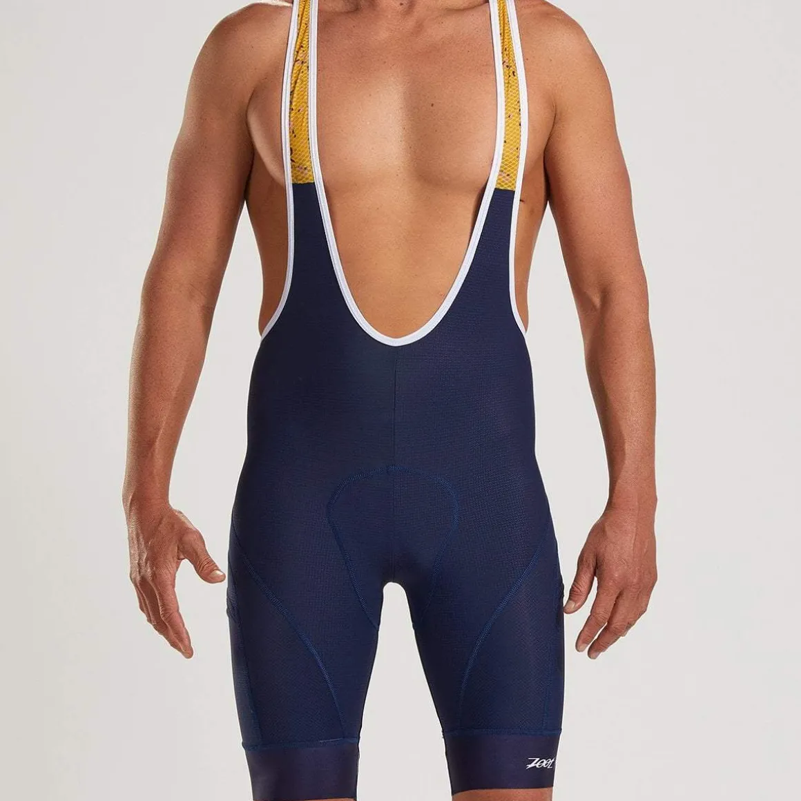Mens Recon Cycle Bib - Denim
