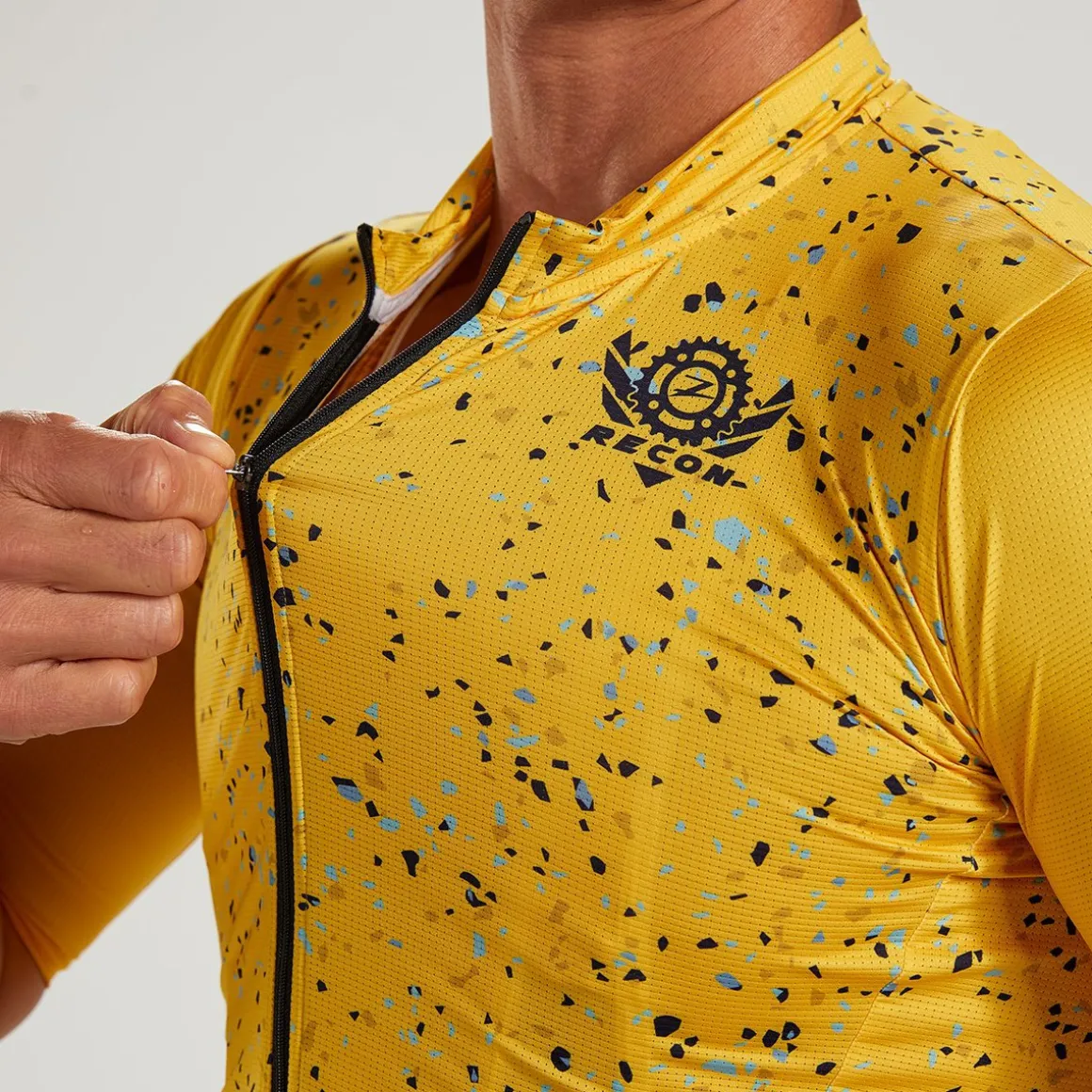 Mens Recon Cycle Jersey - Sulpher