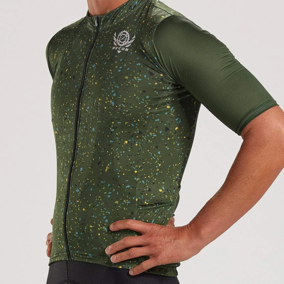 Mens Recon Cycle Jersey - Spruce