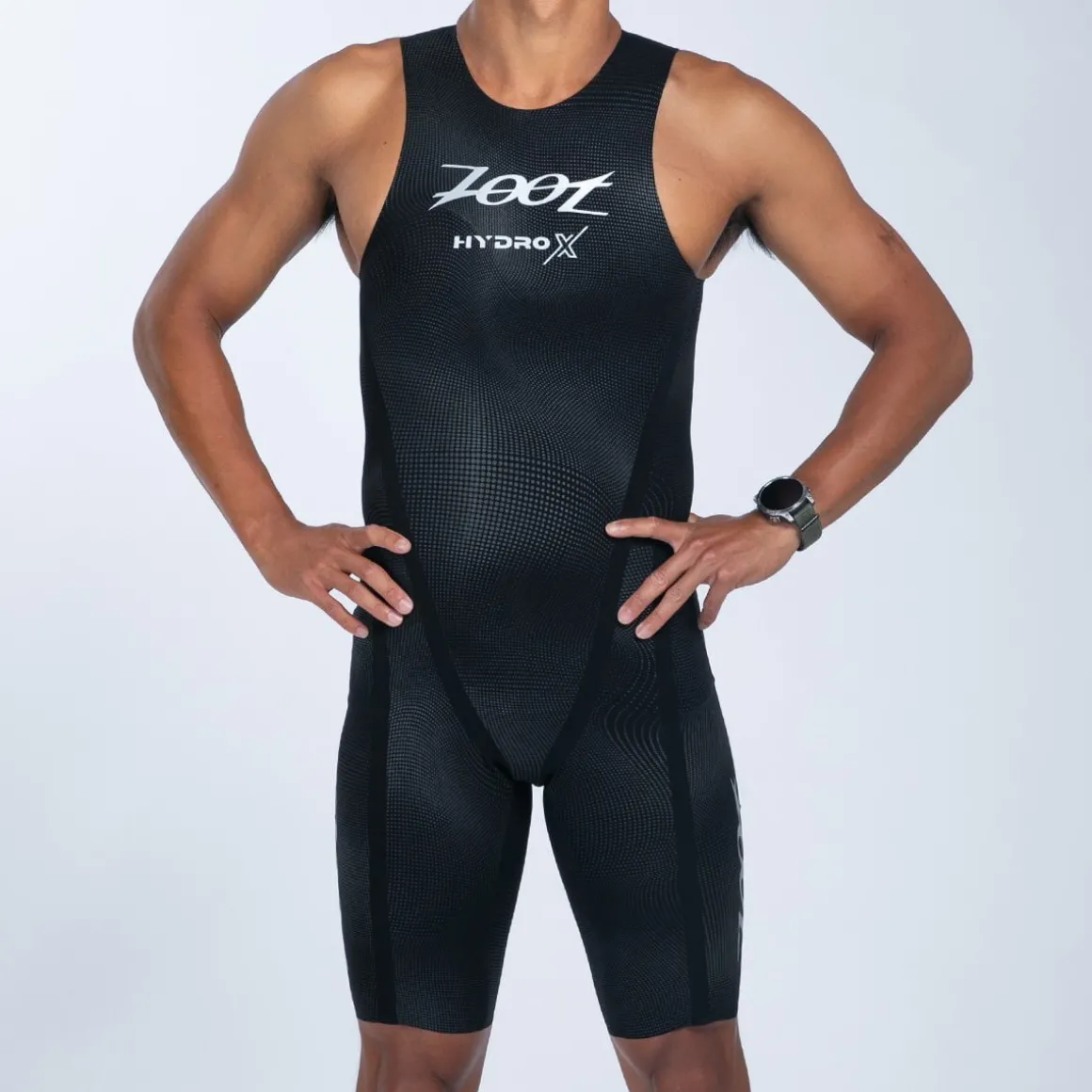 Men's Ultra HydroX Swimskin - Black