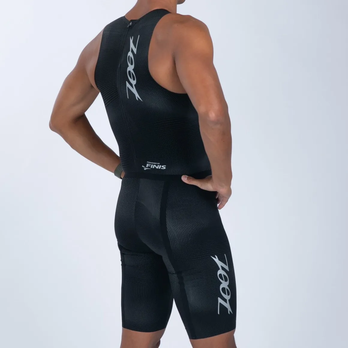 Men's Ultra HydroX Swimskin - Black