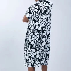 Transition Poncho - Hibiscus