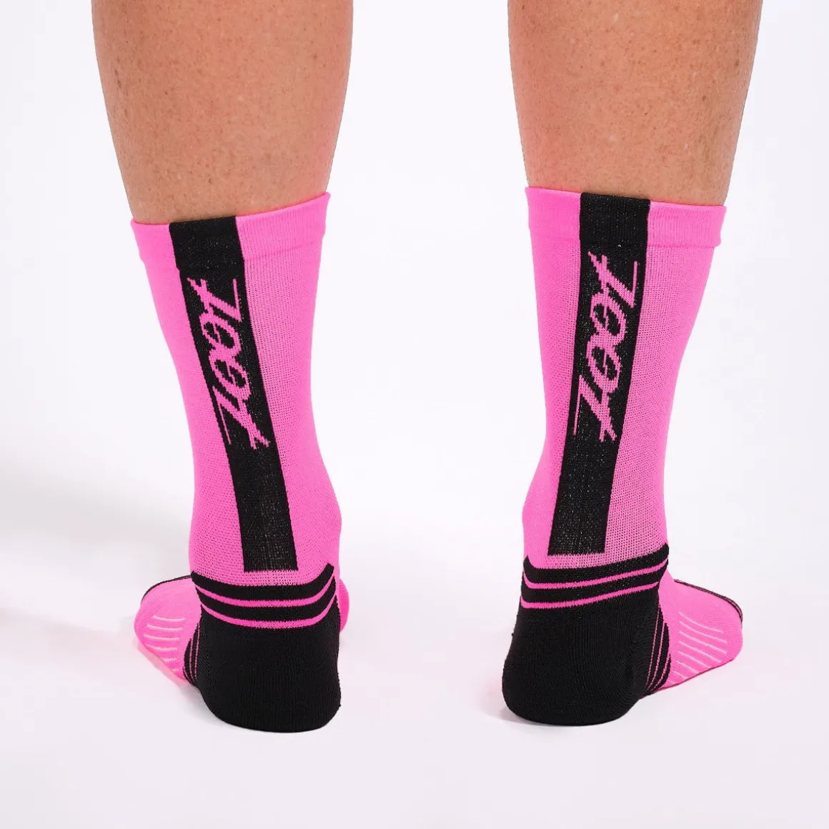 Unisex 6" Sock - Hi Viz Pink