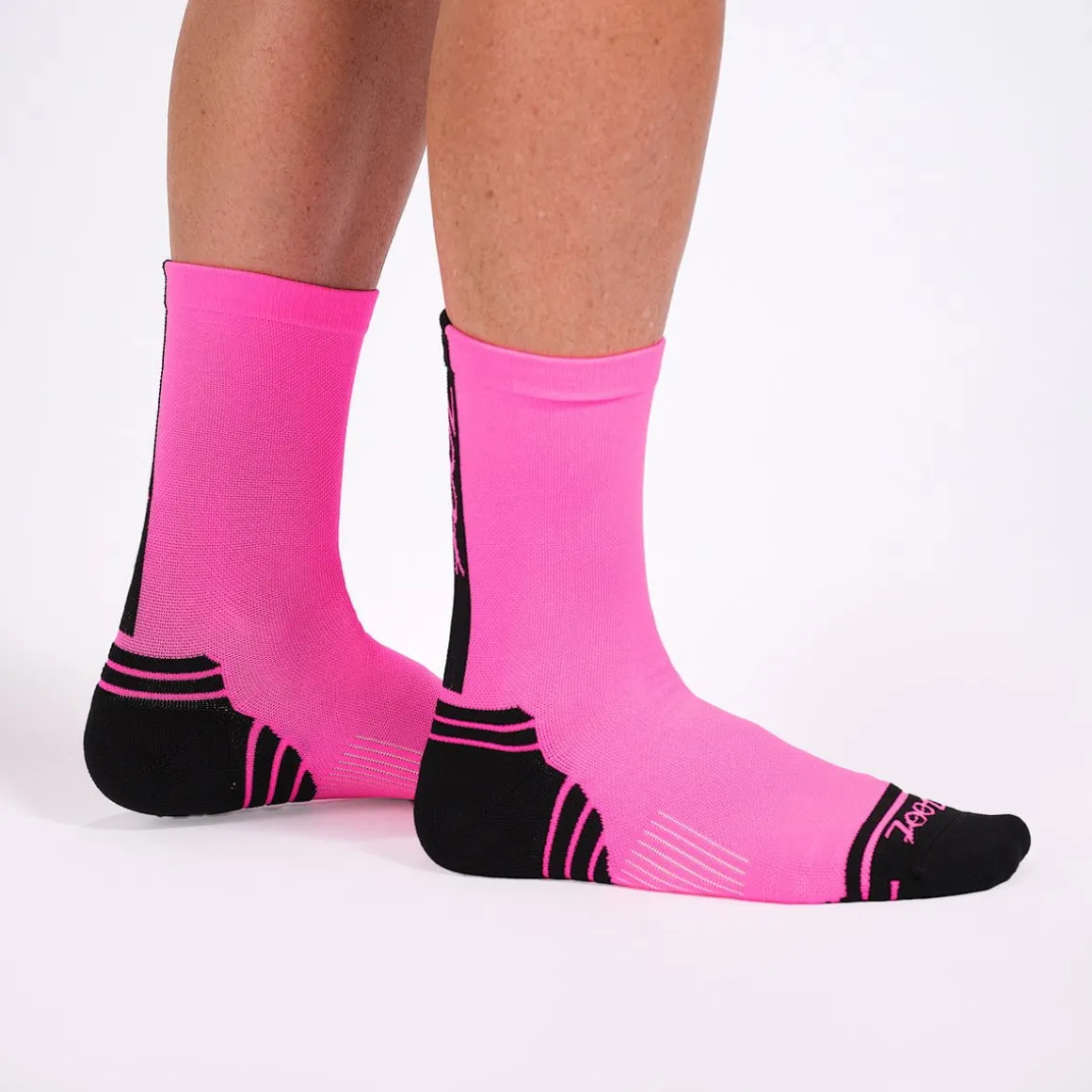 Unisex 6" Sock - Hi Viz Pink