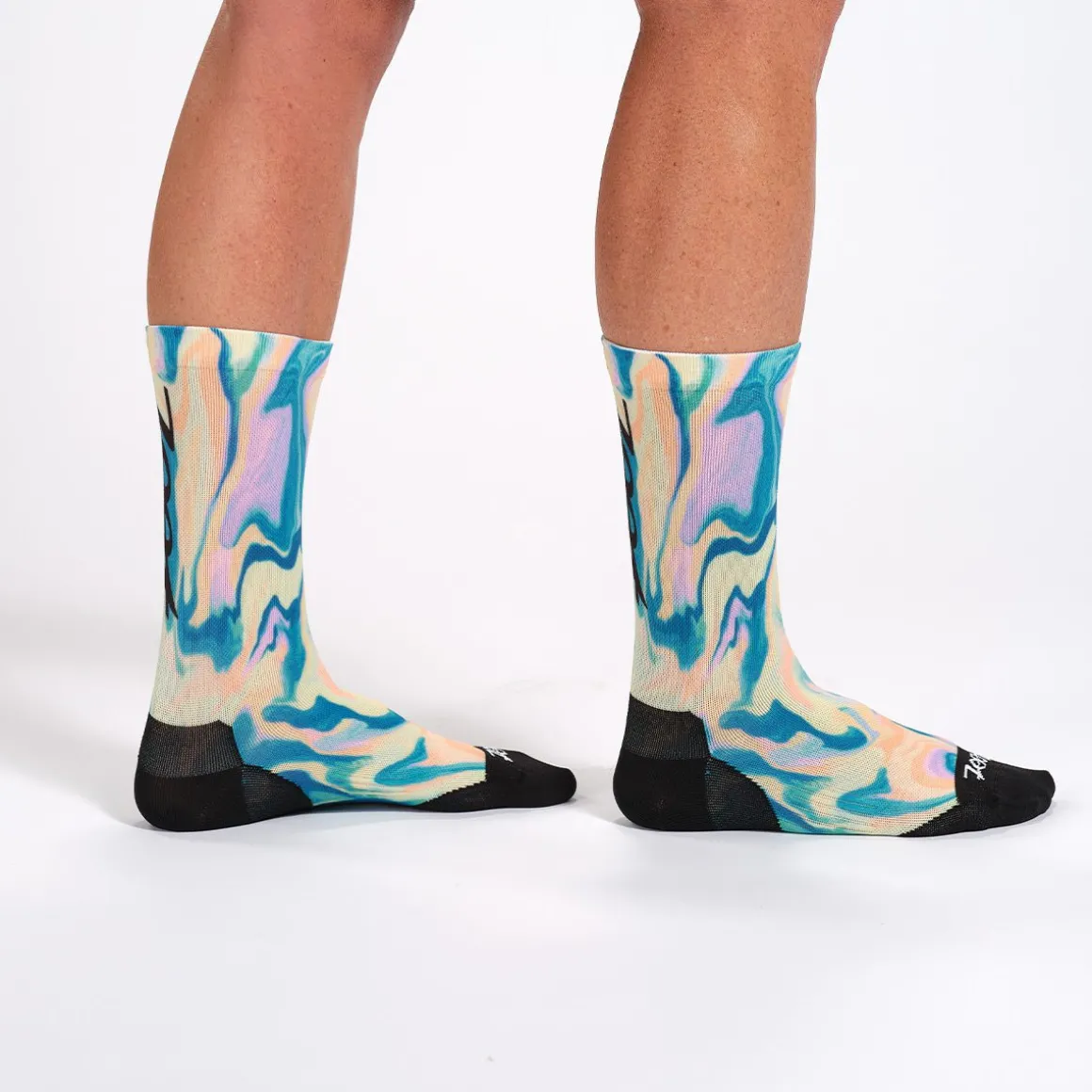 Unisex 6" Sock - Marble