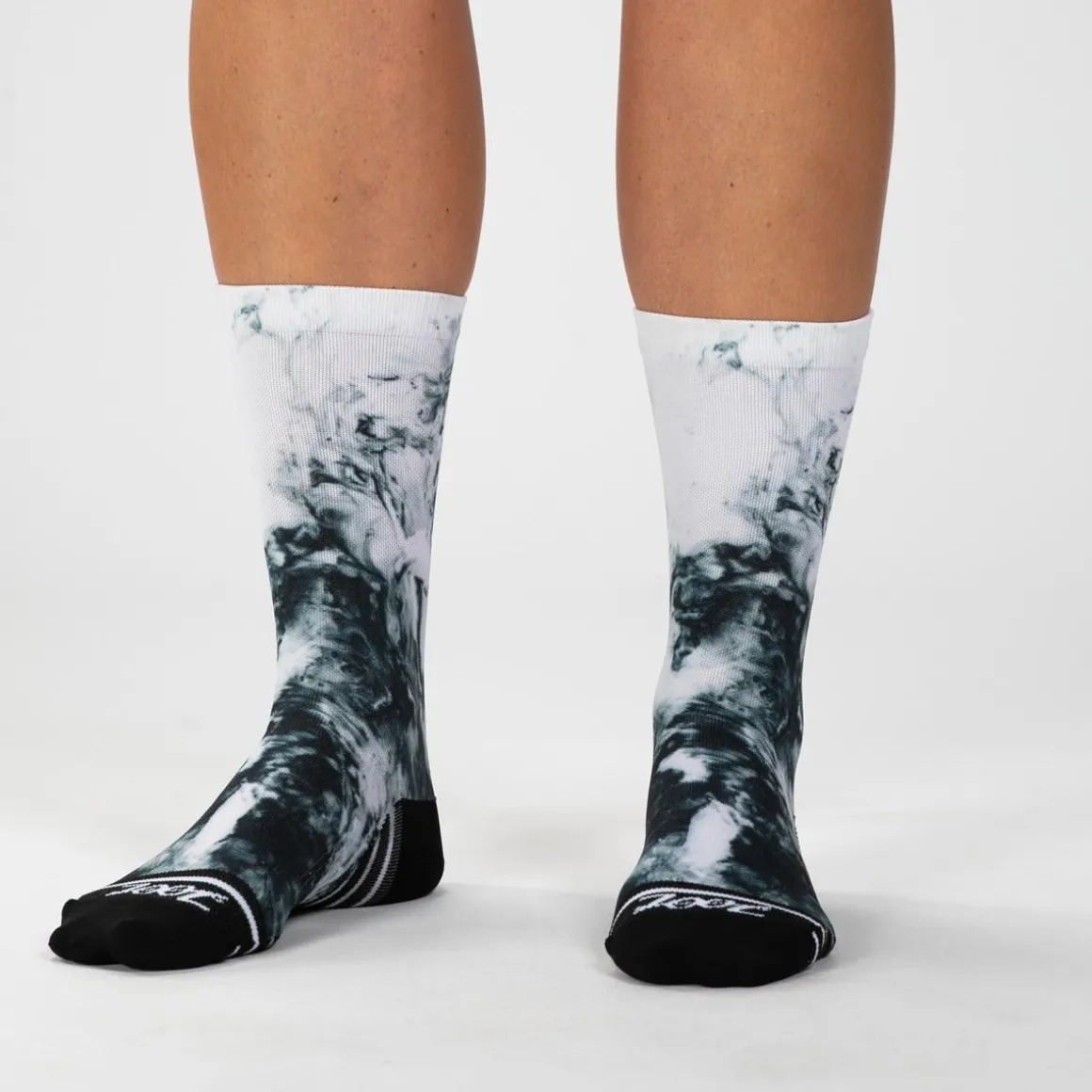 Unisex 6" Sock - White Hot