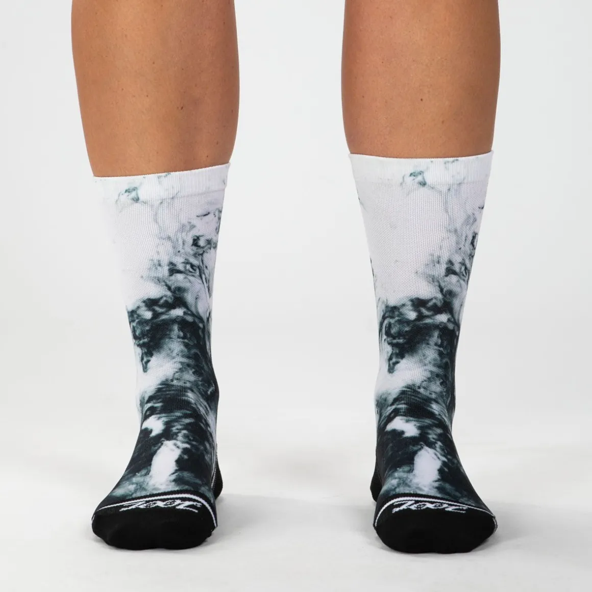 Unisex 6" Sock - White Hot