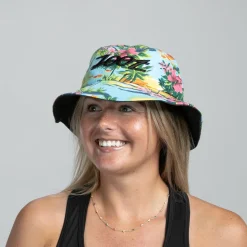 Unisex Bucket Hat - Yellow Floral