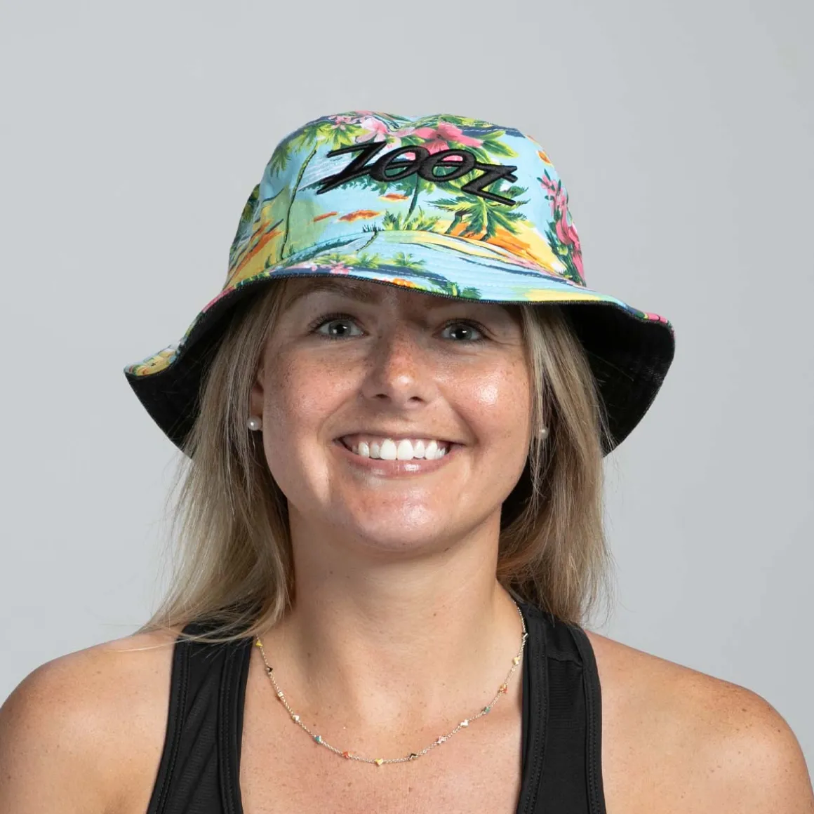 Unisex Bucket Hat - Yellow Floral