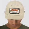 Unisex Cord Grandpa Rope Hat - Wheat