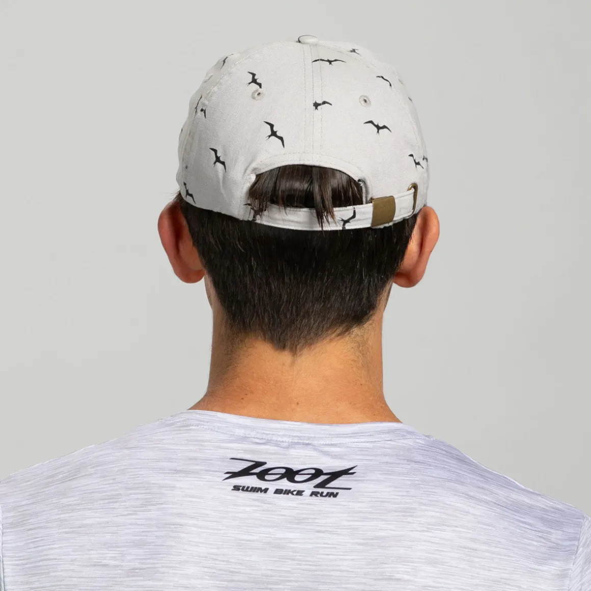 Unisex Curved Bill Dad Hat - Grey Iwa