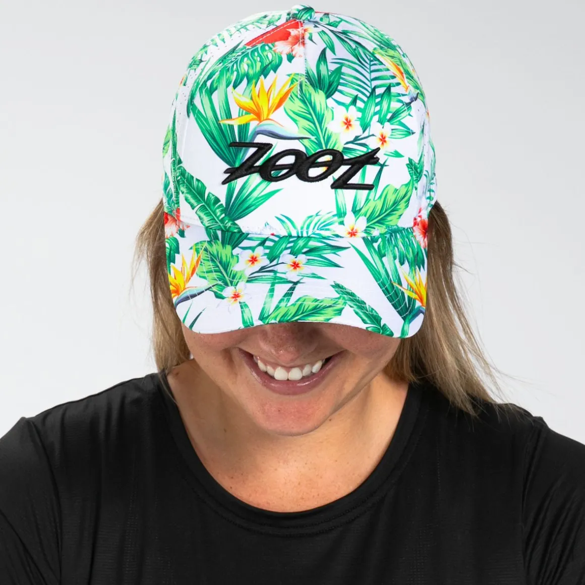 Unisex Curved Bill Hat - White Hawaiian