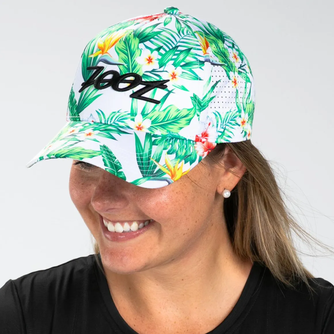 Unisex Curved Bill Hat - White Hawaiian