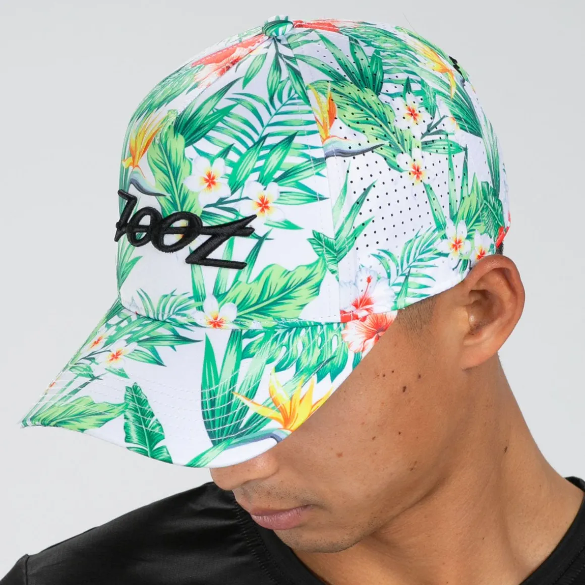 Unisex Curved Bill Hat - White Hawaiian
