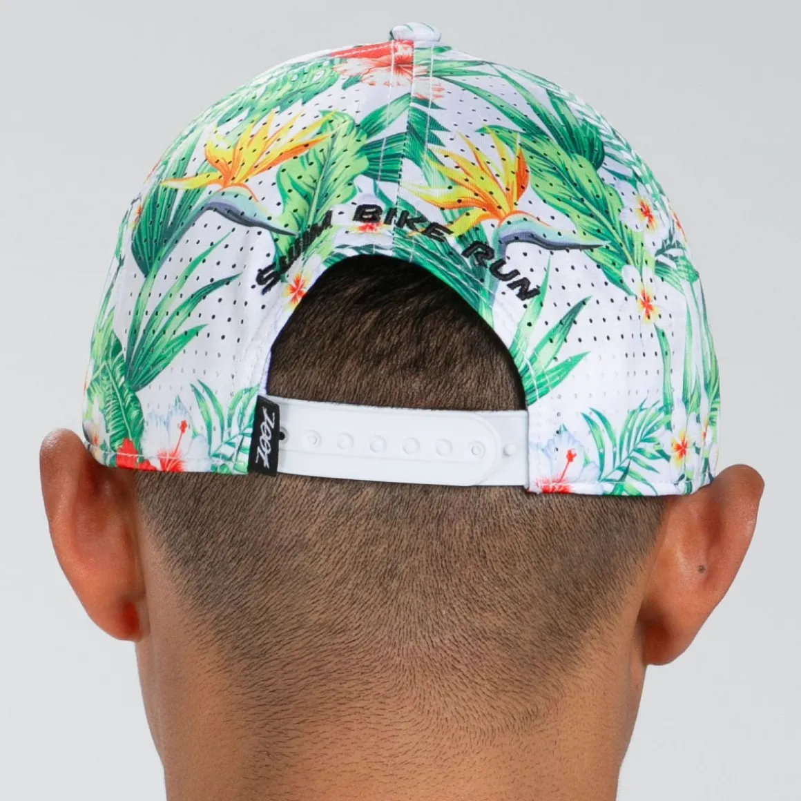 Unisex Curved Bill Hat - White Hawaiian