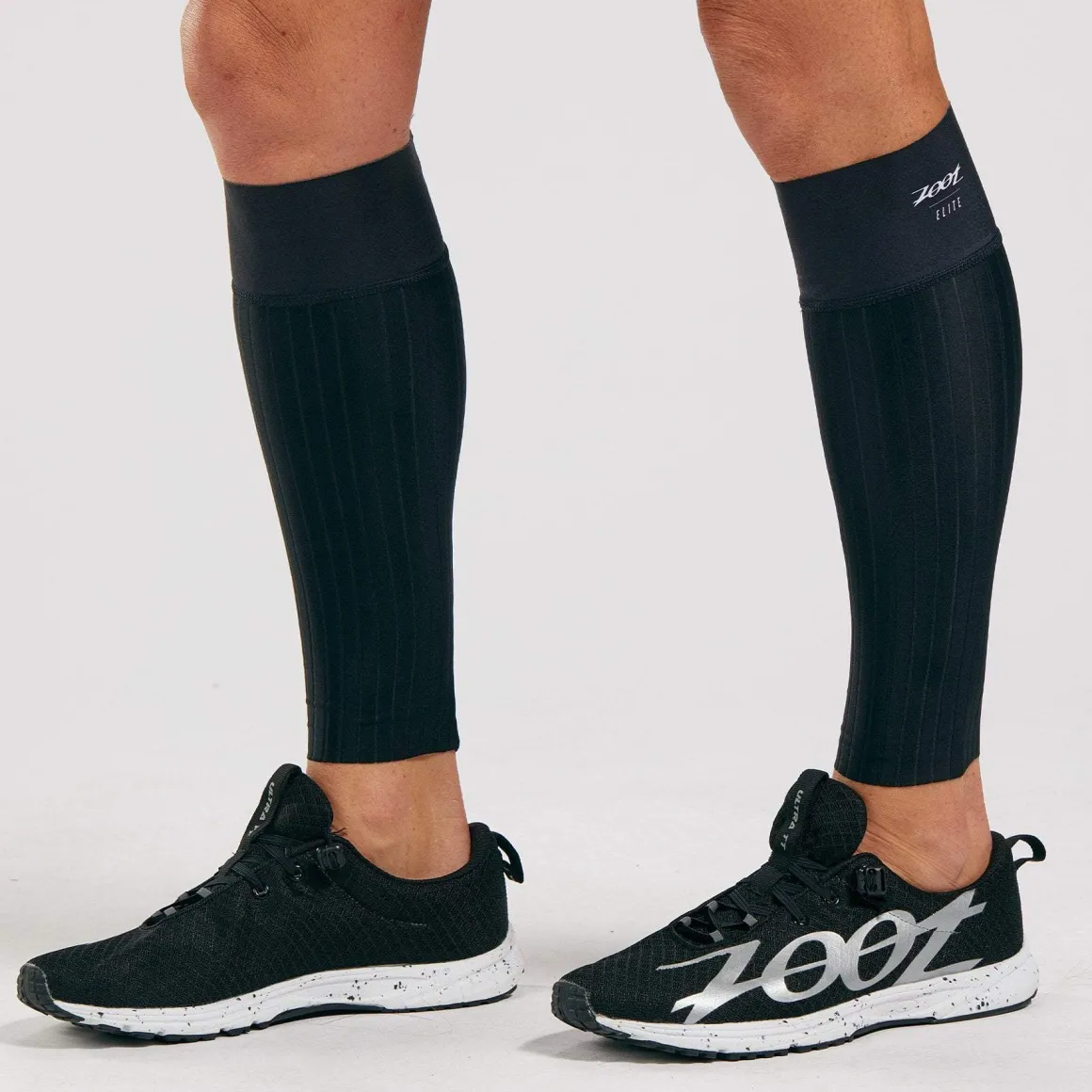 Unisex Elite Aero Calf Sleeves - Black