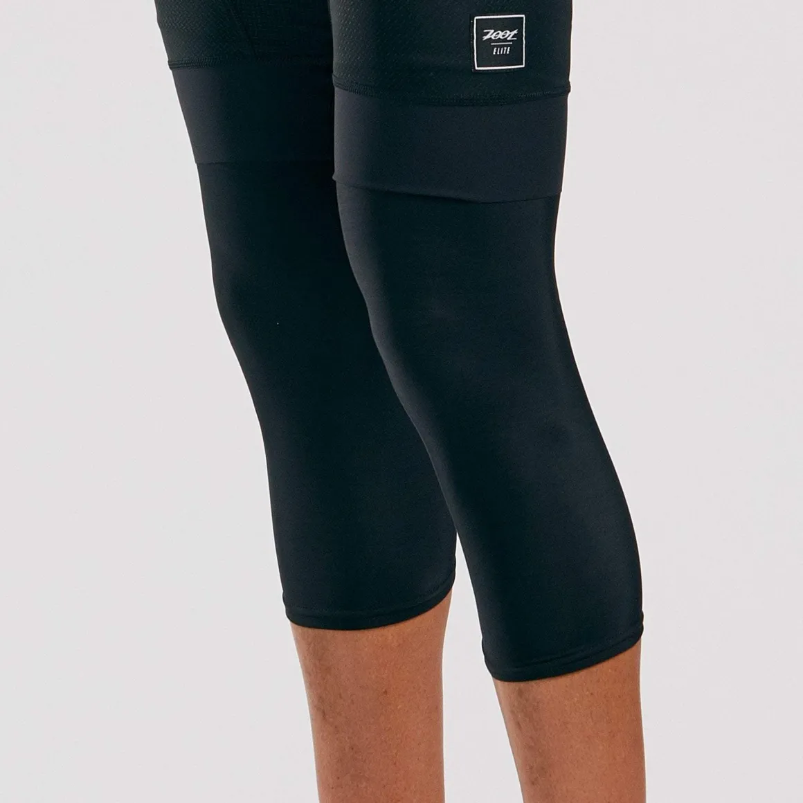 Unisex Elite Thermo Knee Warmers - Black