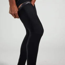 Unisex Elite Thermo Leg Warmers - Black