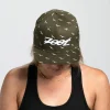 Unisex Flat Bill - Olive Iwa