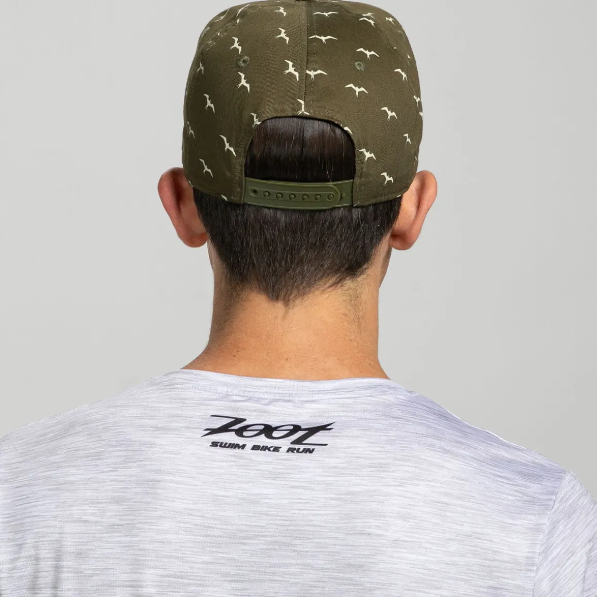 Unisex Flat Bill - Olive Iwa