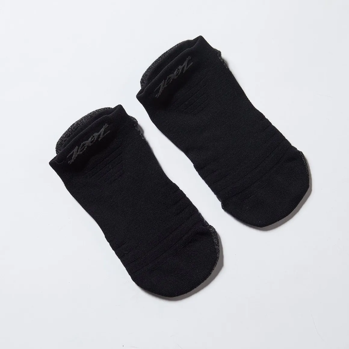 Unisex No Show Light Cushion Sock - Black