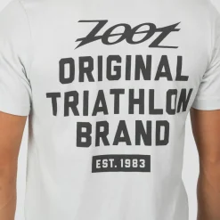 Unisex Original Brand Tee - Silver