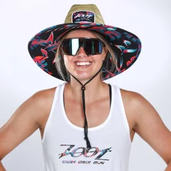 Unisex Sunstop Lifeguards Hat - Straw