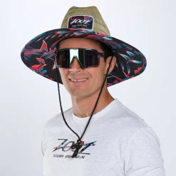 Unisex Sunstop Lifeguards Hat - Straw