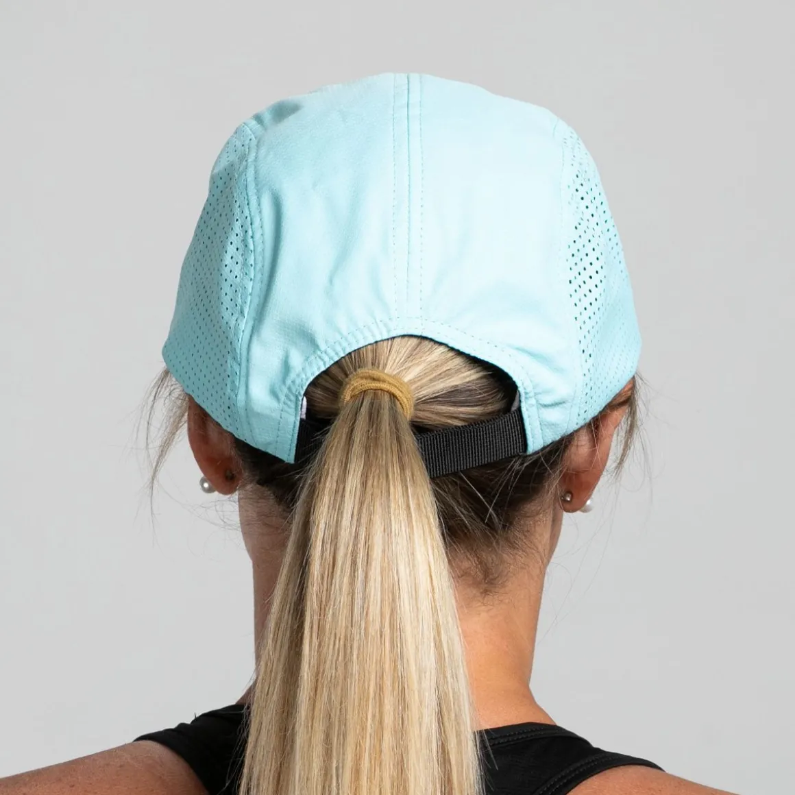 Unisex Tech 5-Panel Hat - Blue Burst
