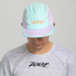 Unisex Tech 5-Panel Hat - Mint Trail