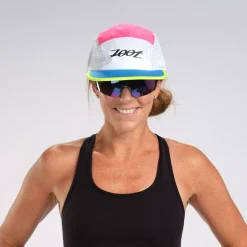 Unisex Tech 5-Panel Hat - Neon Block