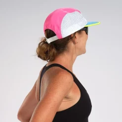 Unisex Tech 5-Panel Hat - Neon Block