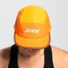 Unisex Tech 5-Panel Hat - Orange Aloha