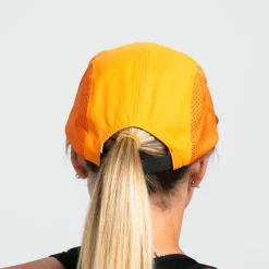 Unisex Tech 5-Panel Hat - Orange Aloha