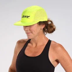 Unisex Tech 5-Panel Hat - Safety Yellow