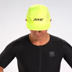 Unisex Tech 5-Panel Hat - Safety Yellow